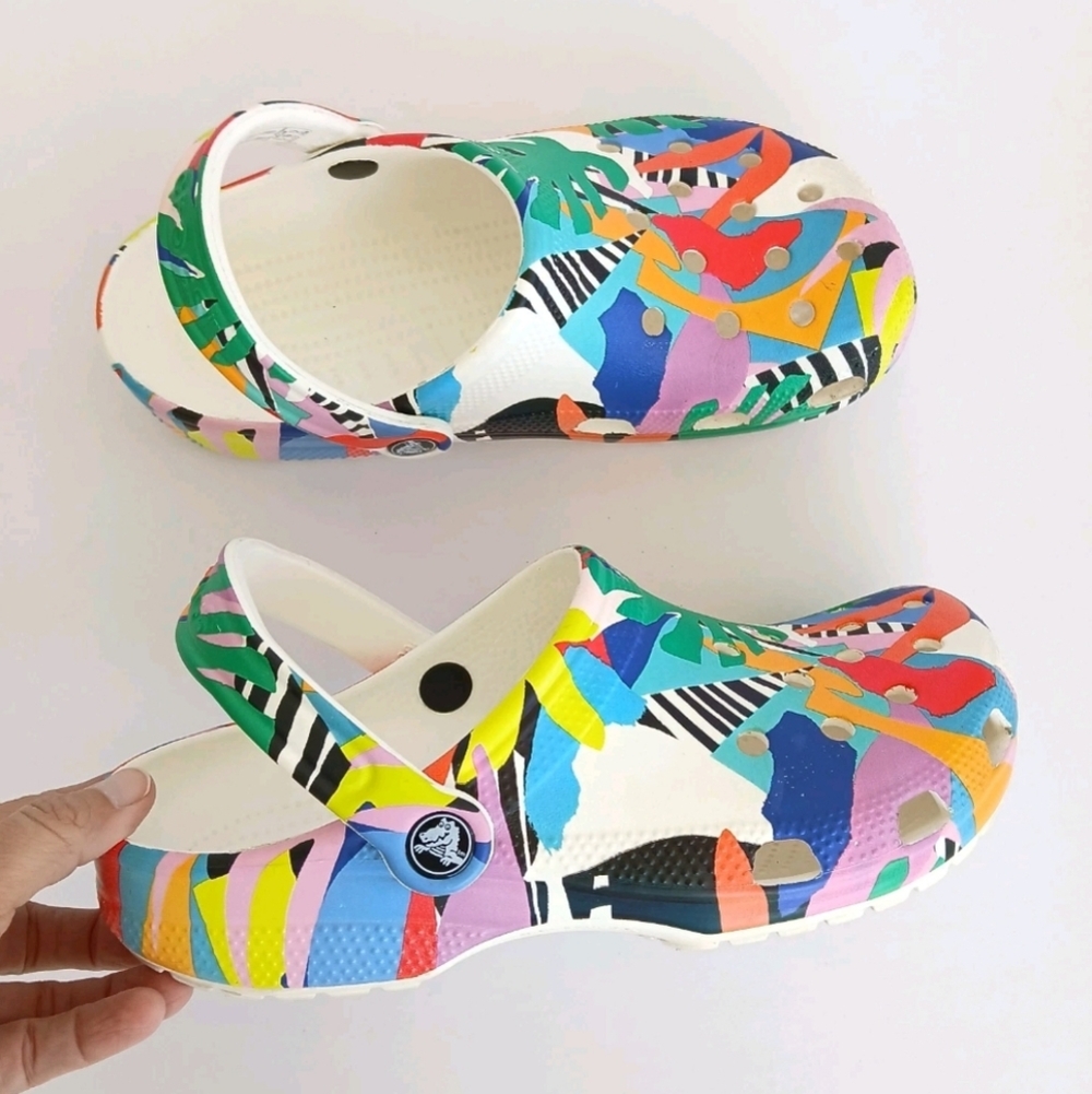Crocs Rare Classic Retro Resort Clog Multicolor - Picture 3 of 7